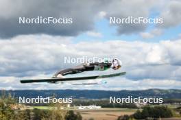 29.09.2024, Hinzenbach, Austria (AUT): Simon Ammann (SUI) - Summer Grand Prix ski jumping, individual HS90, Hinzenbach (AUT). www.nordicfocus.com. © Volk/NordicFocus. Every downloaded picture is fee-liable