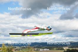 29.09.2024, Hinzenbach, Austria (AUT): Stephan Embacher (AUT) - Summer Grand Prix ski jumping, individual HS90, Hinzenbach (AUT). www.nordicfocus.com. © Volk/NordicFocus. Every downloaded picture is fee-liable