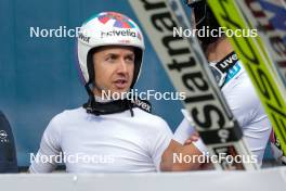 29.09.2024, Hinzenbach, Austria (AUT): Simon Ammann (SUI) - Summer Grand Prix ski jumping, individual HS90, Hinzenbach (AUT). www.nordicfocus.com. © Volk/NordicFocus. Every downloaded picture is fee-liable