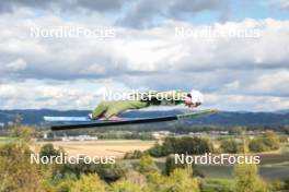 29.09.2024, Hinzenbach, Austria (AUT): Danil Vassilyev (KAZ) - Summer Grand Prix ski jumping, individual HS90, Hinzenbach (AUT). www.nordicfocus.com. © Volk/NordicFocus. Every downloaded picture is fee-liable