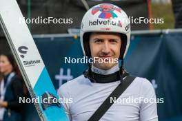 29.09.2024, Hinzenbach, Austria (AUT): Simon Ammann (SUI) - Summer Grand Prix ski jumping, individual HS90, Hinzenbach (AUT). www.nordicfocus.com. © Volk/NordicFocus. Every downloaded picture is fee-liable