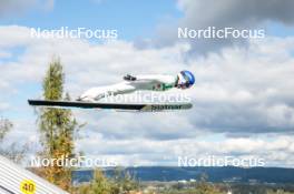 29.09.2024, Hinzenbach, Austria (AUT): Yevhen Marusiak (UKR) - Summer Grand Prix ski jumping, individual HS90, Hinzenbach (AUT). www.nordicfocus.com. © Volk/NordicFocus. Every downloaded picture is fee-liable