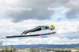 29.09.2024, Hinzenbach, Austria (AUT): Niko Kytosaho (FIN) - Summer Grand Prix ski jumping, individual HS90, Hinzenbach (AUT). www.nordicfocus.com. © Volk/NordicFocus. Every downloaded picture is fee-liable