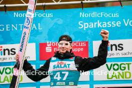 05.10.2024, Klingenthal, Germany (GER): Marius Lindvik (NOR) - Summer Grand Prix ski jumping men, individual HS140, Klingenthal (GER). www.nordicfocus.com. © Volk/NordicFocus. Every downloaded picture is fee-liable