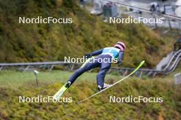 05.10.2024, Klingenthal, Germany (GER): Felix Hoffmann (GER) - Summer Grand Prix ski jumping men, individual HS140, Klingenthal (GER). www.nordicfocus.com. © Volk/NordicFocus. Every downloaded picture is fee-liable