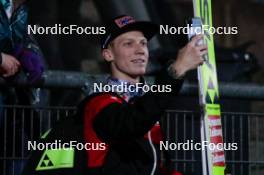 04.10.2024, Klingenthal, Germany (GER): Jan Hoerl (AUT) - Summer Grand Prix ski jumping men, individual HS140, training, quali, Klingenthal (GER). www.nordicfocus.com. © Volk/NordicFocus. Every downloaded picture is fee-liable