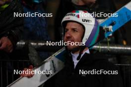 04.10.2024, Klingenthal, Germany (GER): Simon Ammann (SUI) - Summer Grand Prix ski jumping men, individual HS140, training, quali, Klingenthal (GER). www.nordicfocus.com. © Volk/NordicFocus. Every downloaded picture is fee-liable