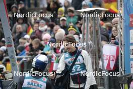 05.10.2024, Klingenthal, Germany (GER): Andreas Wellinger (GER), Johann Andre Forfang (NOR), (l-r)  - Summer Grand Prix ski jumping men, individual HS140, Klingenthal (GER). www.nordicfocus.com. © Volk/NordicFocus. Every downloaded picture is fee-liable