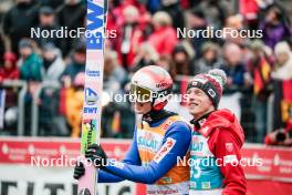 05.10.2024, Klingenthal, Germany (GER): Pawel Wasek (POL), Dawid Kubacki (POL), (l-r)  - Summer Grand Prix ski jumping men, individual HS140, Klingenthal (GER). www.nordicfocus.com. © Volk/NordicFocus. Every downloaded picture is fee-liable