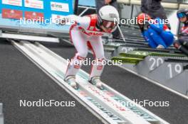 04.10.2024, Klingenthal, Germany (GER): Chiara Kreuzer (AUT) - Summer Grand Prix ski jumping women, individual HS140, training, quali, Klingenthal (GER). www.nordicfocus.com. © Volk/NordicFocus. Every downloaded picture is fee-liable