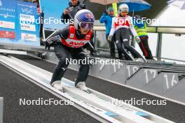 04.10.2024, Klingenthal, Germany (GER): Sara Takanashi (JPN) - Summer Grand Prix ski jumping women, individual HS140, training, quali, Klingenthal (GER). www.nordicfocus.com. © Volk/NordicFocus. Every downloaded picture is fee-liable