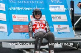 04.10.2024, Klingenthal, Germany (GER): Sina Arnet (SUI) - Summer Grand Prix ski jumping women, individual HS140, training, quali, Klingenthal (GER). www.nordicfocus.com. © Volk/NordicFocus. Every downloaded picture is fee-liable