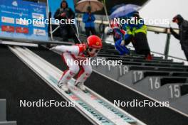 04.10.2024, Klingenthal, Germany (GER): Julia Muehlbacher (AUT) - Summer Grand Prix ski jumping women, individual HS140, training, quali, Klingenthal (GER). www.nordicfocus.com. © Volk/NordicFocus. Every downloaded picture is fee-liable