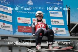 04.10.2024, Klingenthal, Germany (GER): Emely Torazza (GER) - Summer Grand Prix ski jumping women, individual HS140, training, quali, Klingenthal (GER). www.nordicfocus.com. © Volk/NordicFocus. Every downloaded picture is fee-liable