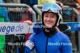 04.10.2024, Klingenthal, Germany (GER): Veronika Jencova (CZE) - Summer Grand Prix ski jumping women, individual HS140, training, quali, Klingenthal (GER). www.nordicfocus.com. © Volk/NordicFocus. Every downloaded picture is fee-liable