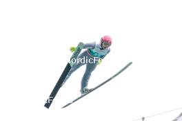 05.10.2024, Klingenthal, Germany (GER): Abigail Strate (CAN) - Summer Grand Prix ski jumping women, individual HS140, Klingenthal (GER). www.nordicfocus.com. © Volk/NordicFocus. Every downloaded picture is fee-liable