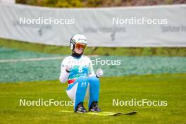 05.10.2024, Klingenthal, Germany (GER): Nika Vodan (SLO) - Summer Grand Prix ski jumping women, individual HS140, Klingenthal (GER). www.nordicfocus.com. © Volk/NordicFocus. Every downloaded picture is fee-liable