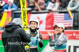 05.10.2024, Klingenthal, Germany (GER): Nozomi Maruyama (JPN), Sara Takanashi (JPN), (l-r)  - Summer Grand Prix ski jumping women, individual HS140, Klingenthal (GER). www.nordicfocus.com. © Volk/NordicFocus. Every downloaded picture is fee-liable