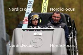 05.10.2024, Klingenthal, Germany (GER): Lisa Eder (AUT) - Summer Grand Prix ski jumping women, individual HS140, Klingenthal (GER). www.nordicfocus.com. © Volk/NordicFocus. Every downloaded picture is fee-liable