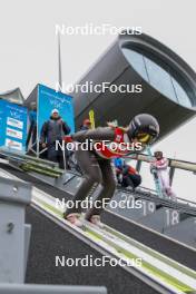 04.10.2024, Klingenthal, Germany (GER): Rea Kindlimann (SUI) - Summer Grand Prix ski jumping women, individual HS140, training, quali, Klingenthal (GER). www.nordicfocus.com. © Volk/NordicFocus. Every downloaded picture is fee-liable