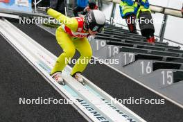 04.10.2024, Klingenthal, Germany (GER): Josie Johnson (USA) - Summer Grand Prix ski jumping women, individual HS140, training, quali, Klingenthal (GER). www.nordicfocus.com. © Volk/NordicFocus. Every downloaded picture is fee-liable