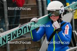 04.10.2024, Klingenthal, Germany (GER): Anna Twardosz (POL) - Summer Grand Prix ski jumping women, individual HS140, training, quali, Klingenthal (GER). www.nordicfocus.com. © Volk/NordicFocus. Every downloaded picture is fee-liable