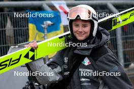 04.10.2024, Klingenthal, Germany (GER): Annika Sieff (ITA) - Summer Grand Prix ski jumping women, individual HS140, training, quali, Klingenthal (GER). www.nordicfocus.com. © Volk/NordicFocus. Every downloaded picture is fee-liable