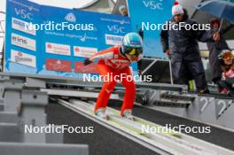 04.10.2024, Klingenthal, Germany (GER): Yuki Ito (JPN) - Summer Grand Prix ski jumping women, individual HS140, training, quali, Klingenthal (GER). www.nordicfocus.com. © Volk/NordicFocus. Every downloaded picture is fee-liable