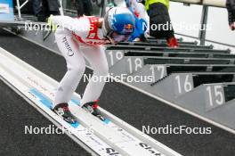 04.10.2024, Klingenthal, Germany (GER): Alexandria Loutitt (CAN) - Summer Grand Prix ski jumping women, individual HS140, training, quali, Klingenthal (GER). www.nordicfocus.com. © Volk/NordicFocus. Every downloaded picture is fee-liable