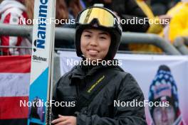 04.10.2024, Klingenthal, Germany (GER): Thea Minyan Bjoerseth (NOR) - Summer Grand Prix ski jumping women, individual HS140, training, quali, Klingenthal (GER). www.nordicfocus.com. © Volk/NordicFocus. Every downloaded picture is fee-liable