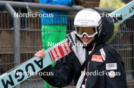 04.10.2024, Klingenthal, Germany (GER): Lisa Eder (AUT) - Summer Grand Prix ski jumping women, individual HS140, training, quali, Klingenthal (GER). www.nordicfocus.com. © Volk/NordicFocus. Every downloaded picture is fee-liable