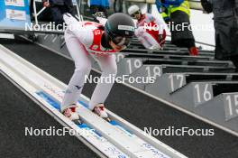 04.10.2024, Klingenthal, Germany (GER): Haruka Iwasa (JPN) - Summer Grand Prix ski jumping women, individual HS140, training, quali, Klingenthal (GER). www.nordicfocus.com. © Volk/NordicFocus. Every downloaded picture is fee-liable