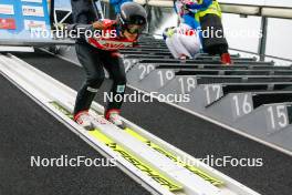 04.10.2024, Klingenthal, Germany (GER): Lilou Zepchi (FRA) - Summer Grand Prix ski jumping women, individual HS140, training, quali, Klingenthal (GER). www.nordicfocus.com. © Volk/NordicFocus. Every downloaded picture is fee-liable