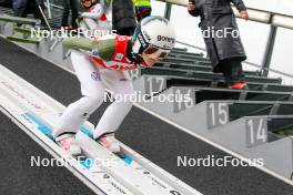 04.10.2024, Klingenthal, Germany (GER): Nika Prevc (SLO) - Summer Grand Prix ski jumping women, individual HS140, training, quali, Klingenthal (GER). www.nordicfocus.com. © Volk/NordicFocus. Every downloaded picture is fee-liable