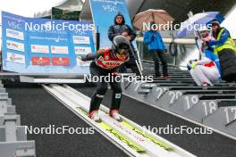 04.10.2024, Klingenthal, Germany (GER): Lilou Zepchi (FRA) - Summer Grand Prix ski jumping women, individual HS140, training, quali, Klingenthal (GER). www.nordicfocus.com. © Volk/NordicFocus. Every downloaded picture is fee-liable