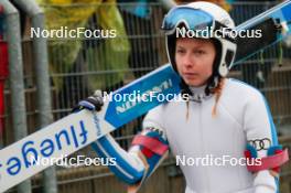 04.10.2024, Klingenthal, Germany (GER): Karolina Indrackova (CZE) - Summer Grand Prix ski jumping women, individual HS140, training, quali, Klingenthal (GER). www.nordicfocus.com. © Volk/NordicFocus. Every downloaded picture is fee-liable