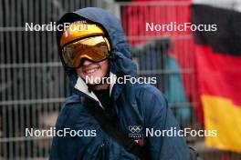 04.10.2024, Klingenthal, Germany (GER): Lara Malsiner (ITA) - Summer Grand Prix ski jumping women, individual HS140, training, quali, Klingenthal (GER). www.nordicfocus.com. © Volk/NordicFocus. Every downloaded picture is fee-liable