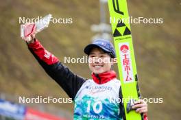 05.10.2024, Klingenthal, Germany (GER): Yuki Ito (JPN) - Summer Grand Prix ski jumping women, individual HS140, Klingenthal (GER). www.nordicfocus.com. © Volk/NordicFocus. Every downloaded picture is fee-liable