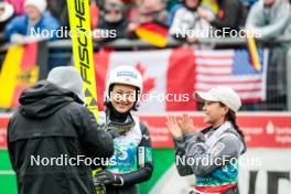 05.10.2024, Klingenthal, Germany (GER): Nozomi Maruyama (JPN), Sara Takanashi (JPN), (l-r)  - Summer Grand Prix ski jumping women, individual HS140, Klingenthal (GER). www.nordicfocus.com. © Volk/NordicFocus. Every downloaded picture is fee-liable