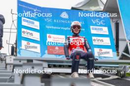 04.10.2024, Klingenthal, Germany (GER): Julina Kreibich (GER) - Summer Grand Prix ski jumping women, individual HS140, training, quali, Klingenthal (GER). www.nordicfocus.com. © Volk/NordicFocus. Every downloaded picture is fee-liable