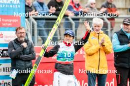 05.10.2024, Klingenthal, Germany (GER): Yuki Ito (JPN) - Summer Grand Prix ski jumping women, individual HS140, Klingenthal (GER). www.nordicfocus.com. © Volk/NordicFocus. Every downloaded picture is fee-liable