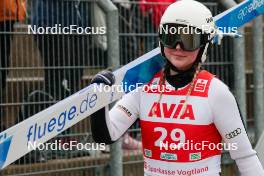 04.10.2024, Klingenthal, Germany (GER): Anezka Indrackova (CZE) - Summer Grand Prix ski jumping women, individual HS140, training, quali, Klingenthal (GER). www.nordicfocus.com. © Volk/NordicFocus. Every downloaded picture is fee-liable