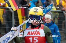 04.10.2024, Klingenthal, Germany (GER): Julia Kykkaenen (FIN) - Summer Grand Prix ski jumping women, individual HS140, training, quali, Klingenthal (GER). www.nordicfocus.com. © Volk/NordicFocus. Every downloaded picture is fee-liable