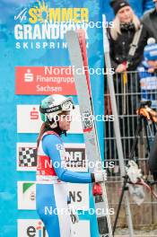 06.10.2024, Klingenthal, Germany (GER): Tina Erzar (SLO) - Summer Grand Prix ski jumping, mixed team HS140, Klingenthal (GER). www.nordicfocus.com. © Volk/NordicFocus. Every downloaded picture is fee-liable