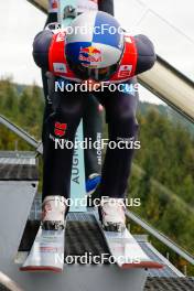 06.10.2024, Klingenthal, Germany (GER): Andreas Wellinger (GER) - Summer Grand Prix ski jumping, mixed team HS140, Klingenthal (GER). www.nordicfocus.com. © Volk/NordicFocus. Every downloaded picture is fee-liable