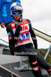 06.10.2024, Klingenthal, Germany (GER): Daniel Tschofenig (AUT) - Summer Grand Prix ski jumping, mixed team HS140, Klingenthal (GER). www.nordicfocus.com. © Volk/NordicFocus. Every downloaded picture is fee-liable