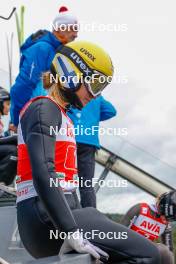 06.10.2024, Klingenthal, Germany (GER): Jenny Rautionaho (FIN) - Summer Grand Prix ski jumping, mixed team HS140, Klingenthal (GER). www.nordicfocus.com. © Volk/NordicFocus. Every downloaded picture is fee-liable