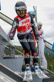 06.10.2024, Klingenthal, Germany (GER): Thea Minyan Bjoerseth (NOR) - Summer Grand Prix ski jumping, mixed team HS140, Klingenthal (GER). www.nordicfocus.com. © Volk/NordicFocus. Every downloaded picture is fee-liable