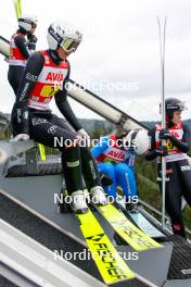 06.10.2024, Klingenthal, Germany (GER): Annika Sieff (ITA) - Summer Grand Prix ski jumping, mixed team HS140, Klingenthal (GER). www.nordicfocus.com. © Volk/NordicFocus. Every downloaded picture is fee-liable