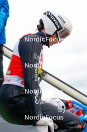 06.10.2024, Klingenthal, Germany (GER): Annika Sieff (ITA) - Summer Grand Prix ski jumping, mixed team HS140, Klingenthal (GER). www.nordicfocus.com. © Volk/NordicFocus. Every downloaded picture is fee-liable